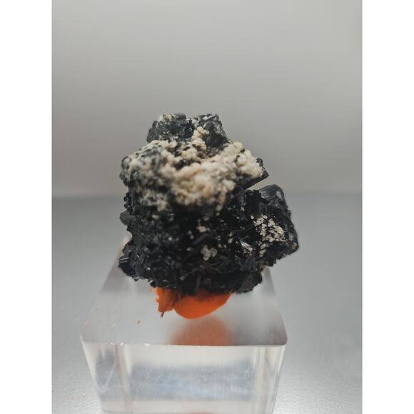 Black Tourmaline Crystal Specimen Rough Raw From Afghanistan 83grams - Picture 6 of 16